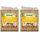 Anibest Naturstroh, Kleintierstreu, 100% natürliche Einstreu für alle Nager & Kleintiere, Kaninchen, Hamster, Meerschweinchen und Co, saugfähig, wärmeisolierend, Made in Germany, 4 kg (Packung mit 2)