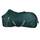 RL24 - Winterdecke Weidedecke 600D Basicline – atmungsaktive, Wind- & wasserdichte Outdoordecke mit Innenfutter & Kreuzbegurtung – Pferdedecke in Grün – 135cm (300g/m² Füllung)