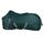 RL24 - Winterdecke Weidedecke 600D Basicline – atmungsaktive, Wind- & wasserdichte Outdoordecke mit Innenfutter & Kreuzbegurtung – Pferdedecke in Grün – 125cm (300g/m² Füllung)