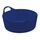 Kerbl Trog FlexBag blau (Flexibler Futtertrog, Müslischüssel, Fassungsvermögen 15 Liter, Futtereimer mit Zwei Griffen) 3210248