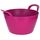 Kerbl Flexibler Trog FlexBag, Kunststoffkorb, Tasche, pink, 12 Liter, Kunststoff, geeignet als Futter-, Transport- und Putzzeugeimer, Top Seller