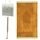 MYPRAY - Gebetsteppich - dick - 3er Set Seccade - mit Tesbih und Tasche (goldenbeige)