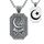 enjoylifecreative Allah Halskette für Herren 925 Sterling Silber Islam Allah Anhänger Kette Islamische Muslimische Arabische Schmuck Geschenke für Männer