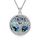 ROMANTICWORK Allah Kette Sterling Silber 925 Islam Kette Muslimische Halskette Arabische Lebensbaum Anhänger Islamischer Schmuck Geschenke für Männer Herren Damen