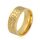 UNIFT 8 mm Breiter Ring für Männer und Frauen - Islam, Muslimisch, Allah, Edelstahl - Islamisches Gebet, Religiöser Schmuck - Größe 7