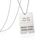 VASSAGO Bring Them Home Now Halskette Israel Military Jewelry Stand mit Israel Edelstahl Dog Tag Anhänger Israel Halskette für Männer Frauen (Silberne Halskette Bring sie jetzt nach Hause)