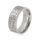 Ring für Männer und Frauen, 8 mm, Islam, muslimisch, Allah, Edelstahl, breiter Ring, islamisch, muslimisch, Gebet, religiöser Ring Schmuck, 8, Edelstahl, Kein Edelstein