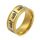 UNIFT Ring für Männer und Frauen, 8 mm, Islam, muslimischer Allah, Edelstahl, breiter Ring, islamisch, muslimisch, Gebet, religiöser Ring, Schmuck, UK 6 / EU 38,5, Edelstahl, Kein Edelstein