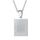 PROSTEEL Damen Collier Edelstahl Ayatul Kursi Anhänger Halskette mit Allah und Koran Verse Islamischer Modeschmuck Accessoire für Geburtstag Weihnachten