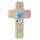 Butzon & Bercker Kinderkreuz 'Pusteblume' in Geschenkverpackung zum aufhängen, Buche 11x18cm – Christliches Geschenk für Jungen und Mädchen – für Taufe, Geburt, Kommunion