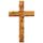 Kassis Geschenkartikel Olivenholz Kreuz schlicht zum Aufhängen Wandkreuz Deko Geschenk zur Firmung Geburt Kommunion Taufe (Ohne Gravur, 20 cm)