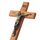 ARCHOBAN 25,4 cm Kruzifix Wandkreuz - Katholisches Holz Jesus Christus Kreuz für Wand oder Gebetsraum, Massivholz Wohnkultur
