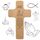 Jesus Kreuz mit individueller Gravur - Spruch, Motiv, Psalm - christliches Wandkreuz, Auferstehungskreuz, Holz Kruzifix als christliches Geschenk, religiöse Geschenkidee