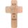 Geschenkissimo R.I.P. Ruhe in Frieden Holzkreuz mit Gravur Buche ca 20x12 cm - Bohrung zum Aufhängen auf Rückseite- Beerdigung Kreuz Trauerkreuz Wand Dekoration - Geschenkidee