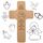 Sternenkinder Andenken - Kreuz mit individueller Gravur - personalisiert mit Name, Spruch, Motiv - Holz Kruzifix zur Erinnerung, Gedenken an Engelskinder, als Grabschmuck, Trostgeschenk