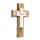 OKSQW Holzkreuz (gesegnete Holzfarbe) - Wandkreuz - Wanddekoration - Wohnzimmer