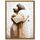 AKWISH Schwebender Rahmen, Motiv: Jesus umarmende Frau, Leinwanddruck, Poster, Wanddekoration, christliche Wandkunst, Heimdekoration für Wohn- und Gebetsraum, 61 x 91,4 cm