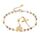 HZMAN St. Benedikt Rosenkranz Perlen Kreuz Exorzismus Armband verstellbares Link Armband für Frauen Schmuck Geschenk