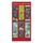 Christian Art Gifts Set of 6 God's Love Vintage Blooms Inspirational Magnetic Bible Verse Bookmark with Scripture, Size Small 2.3" x .75"