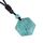 KYEYGWO Unisex Davidstern-Anhänger mit Verstellbar Nylonseil, Brün Howlite Turquoise David Stern Halskette Hexagramm Edelstein Kettenanhänger Reiki Schmuck für Amulett, Heilung, Religiöser