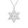 Tetragrammaton Davidstern Halskette Yhvh Yhwh Jehovah Yahweh Hebräische Halskette Jüdischer Stern Halskette Biblische Namen Gottes Anhänger Israel Jüdischer Schmuck Chanukka Geschenk Frauen (silber)