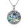 YFN Baum des Lebens Halskette Sterling Silber Yin Yang Lebensbaum Anhänger Kette Abalone Shell Keltischer Schmuck Geschenke für Damen Herren