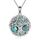 YFN Baum des Lebens Halskette Sterling Silber Viking Baum Anhänger Kette Valknut Amulett Keltischer Schmuck Geschenke für Damen Herren