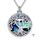 YFN Baum des Lebens Halskette Sterling Silber Keltischen Lebensbaum Anhänger Schmuck Geschenke für Damen Herren Mädchen (Chai Urne)