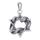 Vintage Echt 925 Sterling Silber Davidstern Anhänger Hexagramm Schlange Anhänger für Herren Damen
