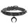 Eigso Goth Leder Nieten Choker Kragen für Frauen Männer Retro Vintage Punk Halskette für Frau Mann