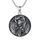 Shusukue Athena Anhänger Halskette 925 Sterling Silber Athena Kette Gorgon Halskette Antikes Griechische Mythologie Schmuck Geschenke für Frauen Männer