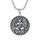 Shusukue Baphomet Satan Kette 925 Sterling Silber Satan Ziegenkopf Halskette Baphomet Ziege Anhänger Gothic Wicca Amulett Schmuck Satanisches Geschenk für Herren Frauen