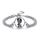 XIXLES St. Michael Armband 925 Sterling Silber Erzengel Michael Amulett Medaillon Armband Religiöser Beschützer Talisman