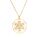 EUEAVAN Metatrons Würfel Halskette Metatron Würfel Heilige Geometrie Anhänger Siegel von Erzengel Engel Metatron Statement Halsketten Spiritueller Schutz Talisman für Frauen (großes Metatron gold)