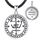 EUDORA Harmony Ball Siegel des Heiligen Michael Kette für Damen Herren Sterling Silber 925, Erzengel St. Michael Anhänger Medaillen, Religiöser Amulett Runen Schmuck Geschenk für Damen Herren,61CM