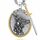 AEONSLOVE Erzengel Michael Halskette für Damen Herren 925 Sterling Silber Michael Anhänger mit Erzengel Schwert Heiliger Michael Medaille Saint Michael Archangel Amulett Kette Katholische Schmuck