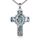 YFN Heiliger Judas Kreuz Halskette Sterling Silber Religiöse Beschützer Anhänger St Jude Schmuck Saint Jude Geschenke für Damen Herren