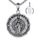 YFN Heiliger Petrus Halskette Sterling Silber Religiöse Beschützer Anhänger St. Peter Schmuck Geschenke für Damen Herren