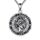 YFN Heiliger Raphael Halskette Sterling Silber Religiöser Beschützer Anhänger St Raphael Schmuck Saint Raphael Geschenke für Damen Herren