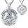 Eusense Saint Christopher Halskette 925 Silber St. Christopher Anhänger Saint Christopher Anhänger Schmuck Religiöses Amulett für Männer Frauen