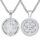 Eusense Saint Benedict Medal St Benedikt Halskette Heiliger Kette Christian Catholic Patron Anhänger Religiöser Schmuck für Herren Damen