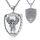 Eusense Saint Michael Halskette für Männer 925 Sterling Silber Erzengel Anhänger Kette St Michael Anhänger Heilige Amulett Schmuck Geschenk für Frauen Männer