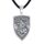 Eusense St Michael Halskette für Herren Damen, 925 Sterling Silber Schutzanhänger mit Erzengel, Engel Schutzheiligen Amulett, Schmuck Geschenk für Jungen Mädchen mit Lederseil 61 cm