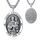 Eusense Saint Anthony Halskette 925 Sterling Silber St. Antonius Anhänger Kette Amulett Schutz Religiöser Schmuck Geschenke Für Frauen Männer
