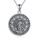 YFN Heiliger Florian Halskette Sterling Silber Religiöser Beschützer Anhänger Sankt Florian Schmuck Geschenke für Damen Herren Feuerwehrmänner