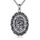 YFN Ovale Heiliger Christopherus Halskette Sterling Silber Religiöser Beschützer Anhänger Sankt Christopherus Schmuck Geschenke für Damen Herren