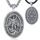 EUDORA Harmony Ball ST. Michael Kette Medaille für Damen Herren Sterling Silber 925, Heilige Erzengel Michael Halskette Anhänger Christlicher Katholisch Schmuck Geschenke für Frauen,61CM+ 51CM