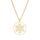 EUEAVAN Metatrons Würfel Halskette Metatron Würfel Heilige Geometrie Anhänger Siegel von Erzengel Engel Metatron Statement Halsketten Spiritueller Schutz Talisman für Frauen (Großer Metatron gold 2)