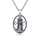 YEESIA Hekate Halskette 925 Sterling Silber Hekate Anhänger Halskette Retro religiöse Halskette Göttin Schmuck Geschenk für Frauen