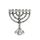 NKlaus MenorahKerzenständer Handarbeit Menorah klein Jerusalem bis 8mm Kerzen NEU 2694